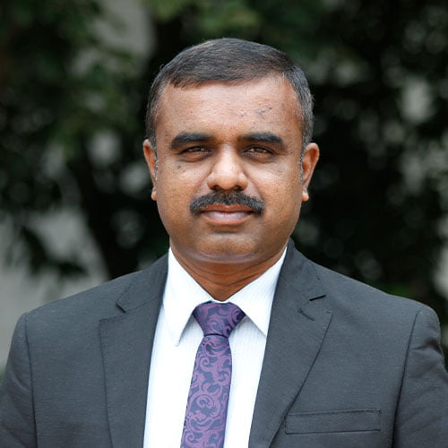 Prof. Santhosh Kumar G - Associate Professor for Marketing, Operations & Finance, an expert in his field