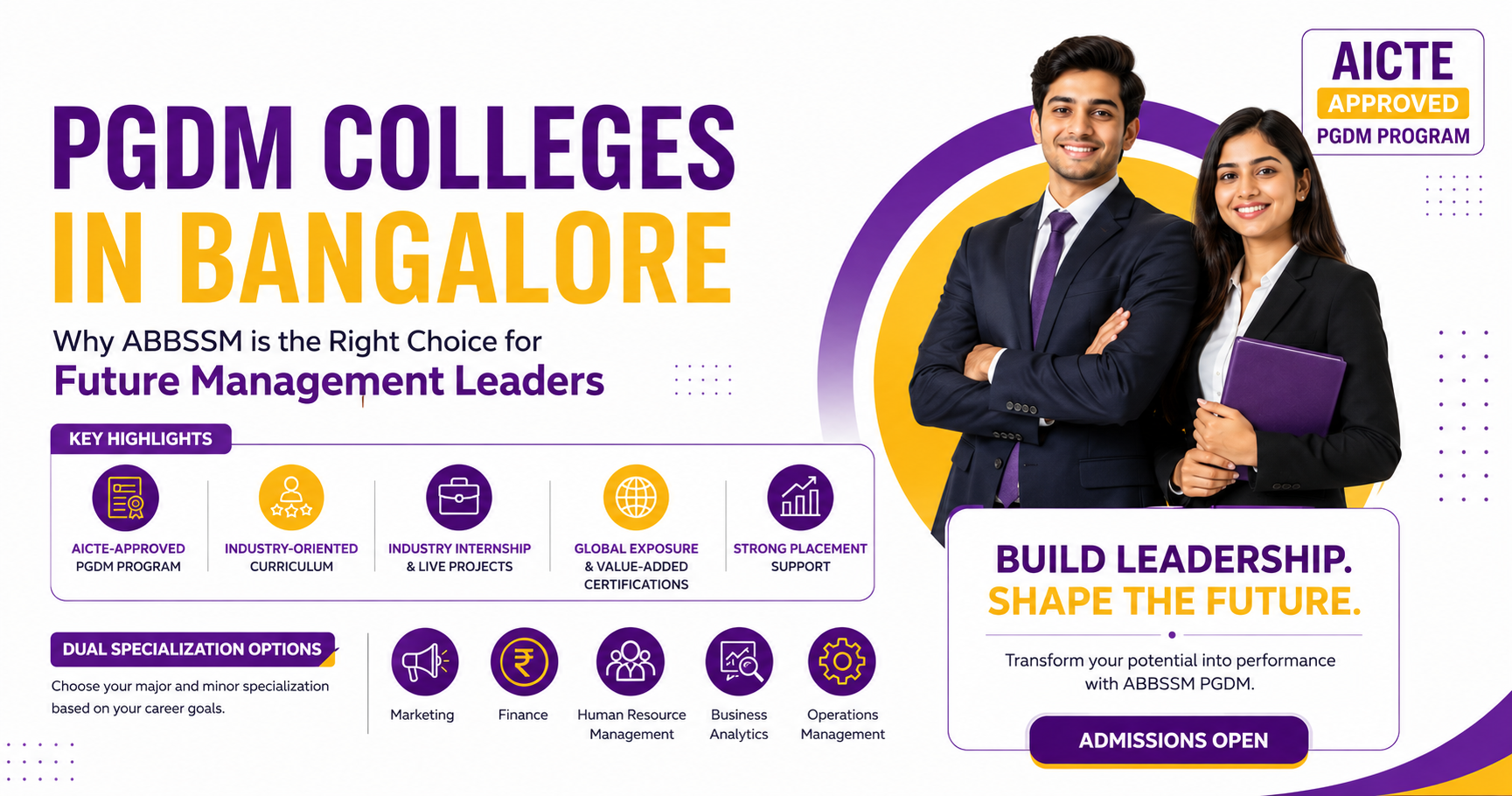 PGDM Colleges in Bangalore